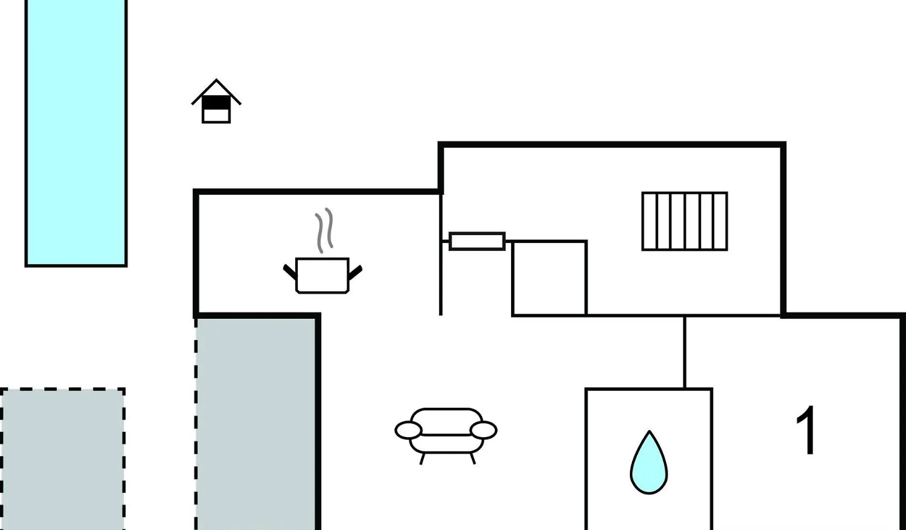 1 Bedroom Lovely Apartment In ポレッチ クロアチア